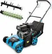 Bol.com Benzine verticuteermachine 4300W / 7 pk tot 38 cm aanbieding
