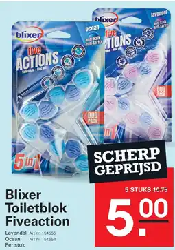 Sligro Blixer Toiletblok Fiveaction aanbieding