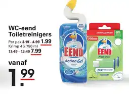 Sligro WC-eend Toiletreinigers aanbieding