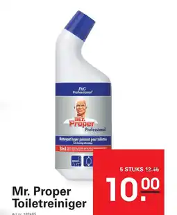 Sligro Mr. Proper Toiletreiniger aanbieding
