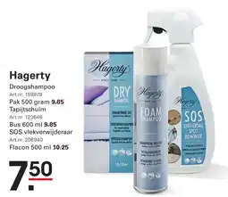 Sligro Hagerty Droogshampoo aanbieding