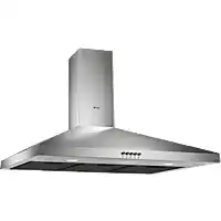 Bol.com Wiggo WE-E943R(XB) - Wandschouw Afzuigkap - 90 cm - Rvs aanbieding