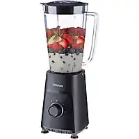 Bol.com Tomado TTB1001B - Blender – Smoothie maker - 1 liter - 2 snelheden - 300W - Pulsestand – Zwart aanbieding