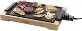 Bol.com Bestron AG2000BB teppanyaki grillplaat met bamboe behuizing aanbieding