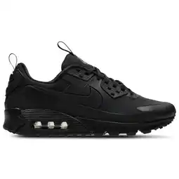 Foot Locker Nike Air Max 90 Sneakers Heren - Zwart - Maat 40.5 - Mesh/Synthetisch aanbieding