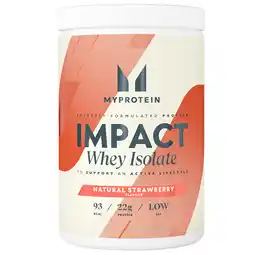 Holland & Barrett 2e product 50% korting | Myprotein Impact Whey Isolate Natural Strawberry - 480g aanbieding