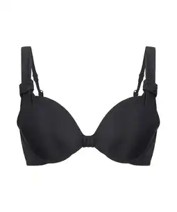 Hunkemoller Hunkemöller Voorgevormde beugel bikinitop Luxe Cup E + Zwart aanbieding