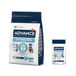 Zooplus 3 kg Advanced Veterinary Diets droogvoer + 8 x 150 g Advanced Veterinary Diets natvoer gratis! aanbieding