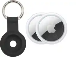 Coolblue Apple AirTag 2 (2-Pack) + BlueBuilt Apple AirTag Sleutelhanger aanbieding