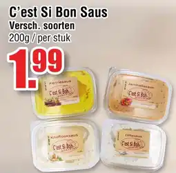 Ter Huurne Holland Markt C'est Si Bon Saus aanbieding
