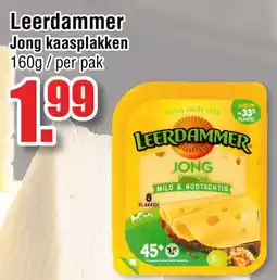 Ter Huurne Holland Markt Leerdammer Jong kaasplakken aanbieding