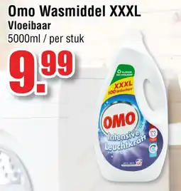 Ter Huurne Holland Markt Omo Wasmiddel XXXL Vloeibaar aanbieding