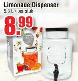Ter Huurne Holland Markt Limonade Dispenser aanbieding