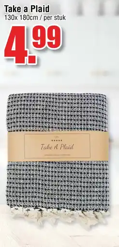 Ter Huurne Holland Markt Take a Plaid aanbieding