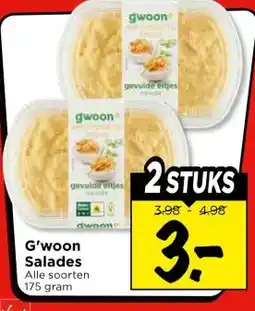 Vomar Voordeelmarkt G'woon Salades aanbieding