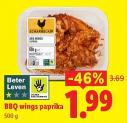 Lidl BBQ wings paprika aanbieding