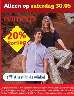 Lidl Esmara aanbieding