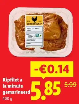 Lidl Kipfilet a la minute gemarineerd aanbieding