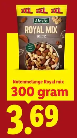 Lidl Notenmelange Royal mix aanbieding