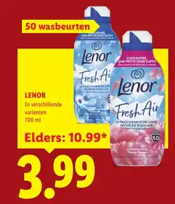 Lidl Lenor aanbieding