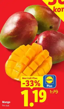 Lidl Mango aanbieding