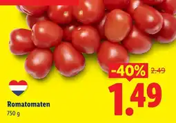 Lidl Romatomaten aanbieding