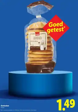 Lidl Eierkoeken aanbieding
