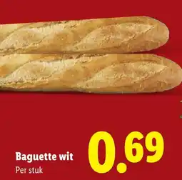 Lidl Baguette wit aanbieding