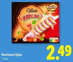 Lidl Hurricane ijsjes aanbieding