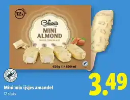 Lidl Mini mix ijsjes amandel aanbieding
