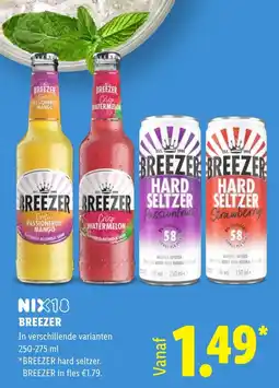 Lidl Breezer aanbieding