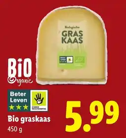 Lidl Bio graskaas aanbieding