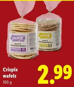 Lidl Crispix wafels aanbieding