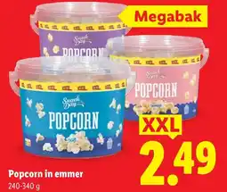 Lidl Popcorn in emmer aanbieding