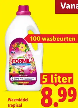 Lidl Wasmiddel tropical aanbieding