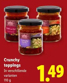 Lidl Crunchy toppings aanbieding