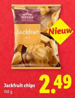 Lidl Jackfruit chips aanbieding