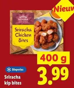 Lidl Sriracha kip bites aanbieding