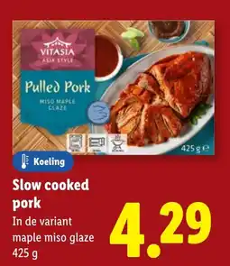 Lidl Slow cooked pork aanbieding