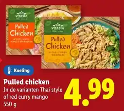 Lidl Pulled chicken aanbieding