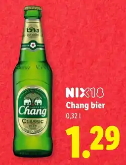 Lidl Chang bier aanbieding