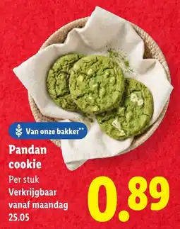 Lidl Pandan cookie aanbieding