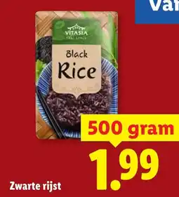 Lidl Zwarte rijst aanbieding