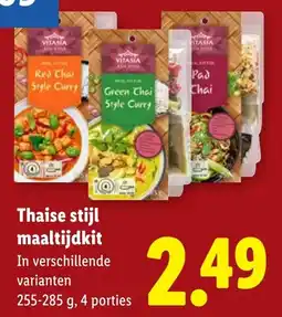 Lidl Thaise stijl maaltijdkit aanbieding