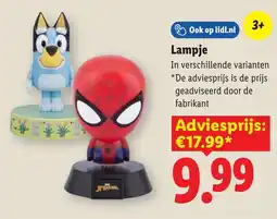 Lidl Lampje aanbieding
