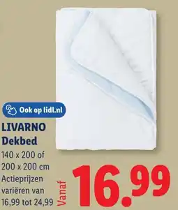 Lidl Livarno Dekbed aanbieding