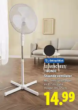 Lidl Silvercrest/ Tronic Staande ventilator aanbieding