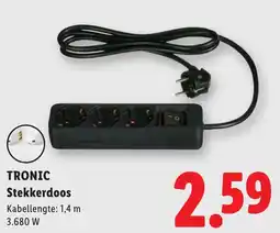 Lidl Tronic Stekkerdoos aanbieding