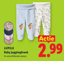 Lidl Lupilu Baby joggingbroek aanbieding
