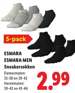 Lidl Esmara Esmara Men Sneakersokken aanbieding